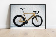 Look Fixie Bike Poster Rennrad