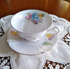 alte Sammeltasse 2-tlg. gemarkt 50 Jahre Zeh Scherzer Bavaria Germany *TOP Zust.