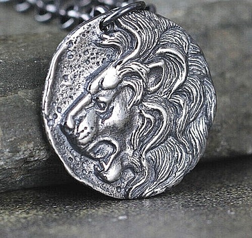 925 sterling silber löwe - silber,
