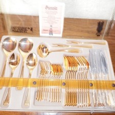 Besteck Hartvergoldet 37 Teile