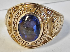 High School Ring farbiger
