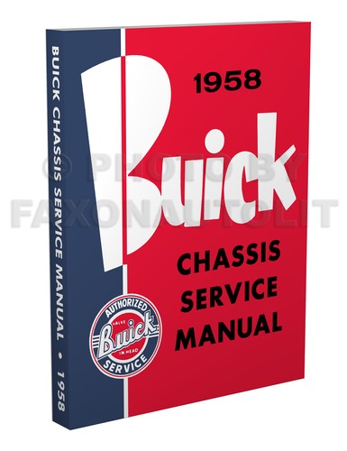 1958 buick shop manuell - shop,