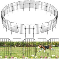 Robuster metall gartenzaun - metall,