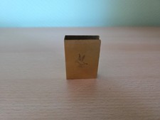 Streichholz Etui Messing Mit