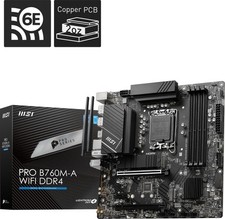 MSI PRO B760M-A WIFI DDR4 Mainboard Intel Sockel 1700 Intel B660 USB 3.2 M.2