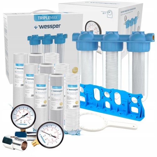 Hauswasserfilter 3 stufig - 1",