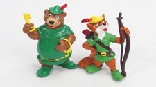 Robin Hood - Bully 1982 - Disney Figur - Robin Hood + Little John