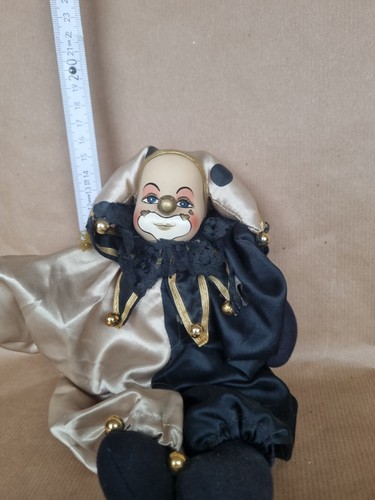 Sammlerpuppe clown - sammlerpuppe,