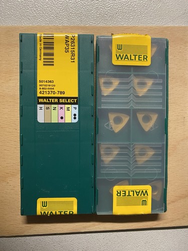 10x walter wendeschneidplatten - walter,