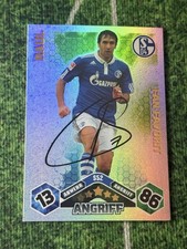 COA Signiert RAUL autograph on card auto Autogramm TOPPS Autograph SCHALKE 04