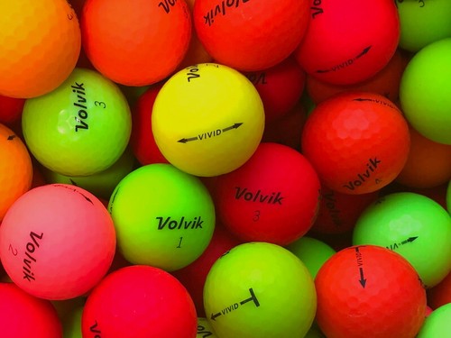 100 golfbälle volvik vivid - 100,