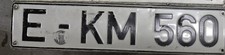 DIN-Kennzeichen E-KM 560 Essen *Sammlungsauflösung*