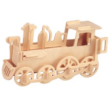 Dampflok holzbausatz zug - dampflok,