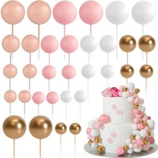 Tortendeko kugeln cake - tortendeko,