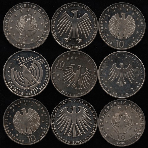 2011 2015 deutschland euro - deutschland, 10