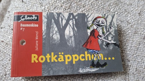 Rotkäppchen daumenkino - rotkäppchen,
