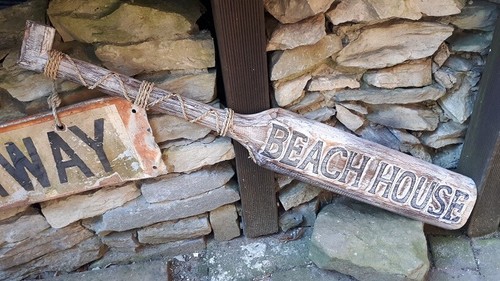 95cm holz paddel beach - holz,