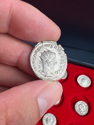 Ancient roman coin gordian - roman,