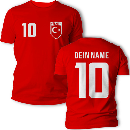 Türkei shirt trikot - t-shirt, name