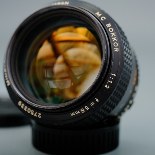 Minolta rokkor 58mm 1 2 - , f/1.2