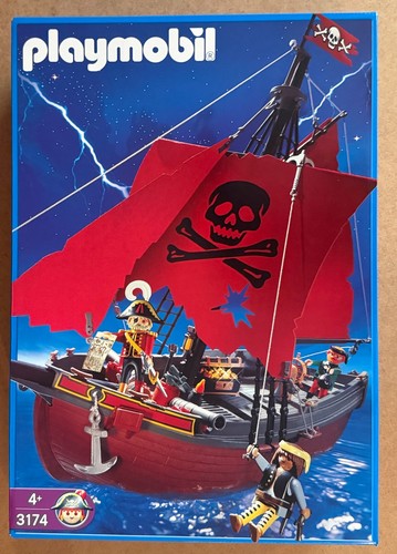 Playmobil piratenschiff roter - piratenschiff,