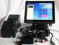 UNIWELL Kassensystem HX 4500 für Gastronomie mit 2 Drucker, Bar und Küche funk