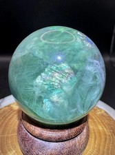 TOP RainbowFeder Fluorit Kugel