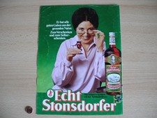 Reklame Werbeanzeige Echt