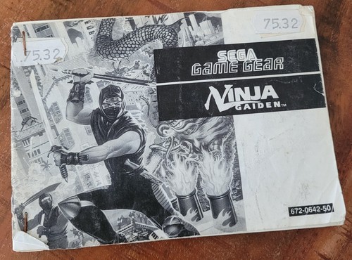 Sega game gear ninja - sega,