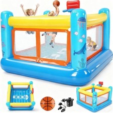 Aufblasbare Hüpfburg mit