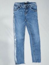 LTB Georget Girls Jeans Mädchen slim fit blau silber Streifen 146 11 Jahre Hose