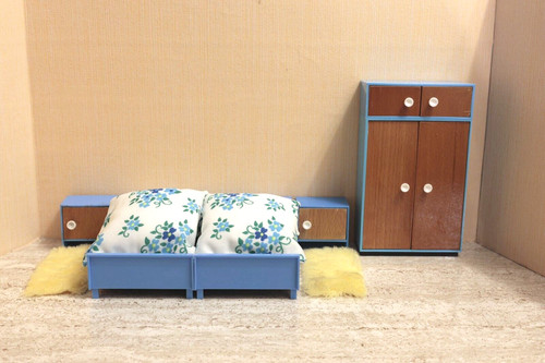 Schlafzimmer puppenstuben - schlafzimmer,