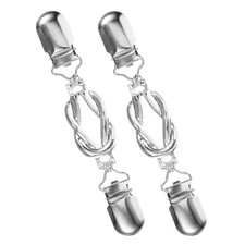  2 Pcs Strickjacke-clip Pullover-Clips Für Frauen Kragenclip Kragenclips