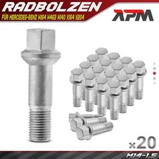 20x Radbolzen Radschraube für Mercedes-Benz W164 W463 W140 X164 X204 V251 W220