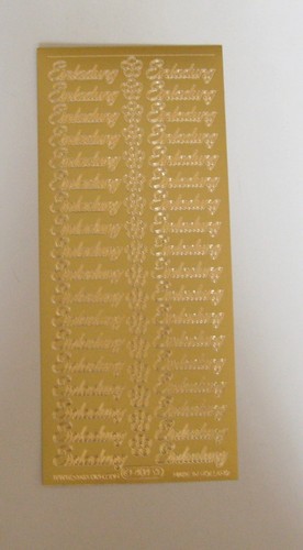 Sticker gold einladung - ,