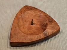 Handgefertigter Kerzenhalter Holz – Holzschnitzerei Sebastian Pöll Mittenwald