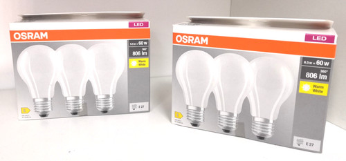 Osram e27 led birne - 6x, base