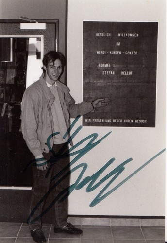 Signiertes stefan bellof - signiertes,
