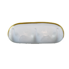 3er Haken oval Wandhaken 12,5