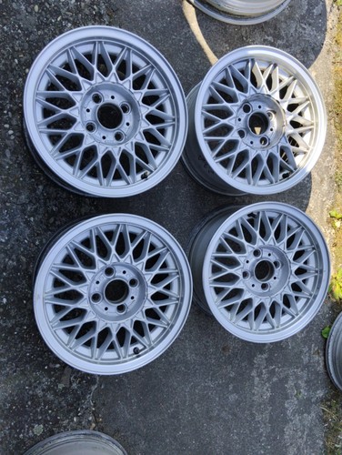 Vier bbs bmw e30 alufelgen - bbs,
