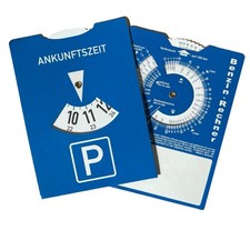 Parkscheibe mit Benzinrechner