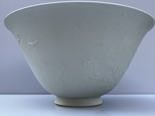 KPM Berlin Seladon Rohtraut Schale groß 23,5cm Gehard Gollwitzer Hirschjagd 1936