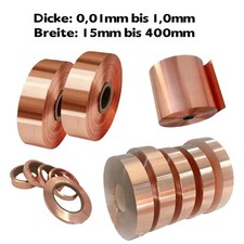 Kupferband Dicke 0.01mm-1.0mm