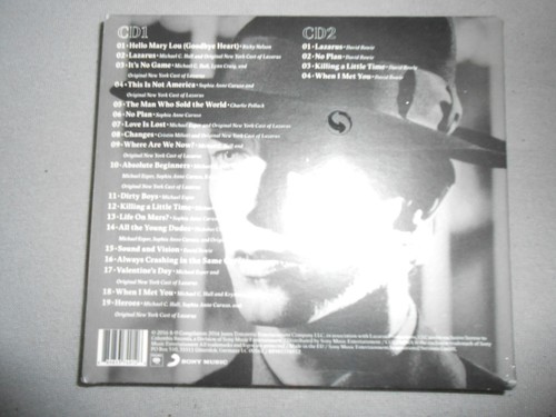 David bowie lazarus 2 cds - david,