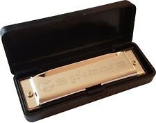 BLUES - MUNDHARMONIKA -HARMONIKA - C-DUR - MSA - GESCHRAUBT - MIT BOX - MH1