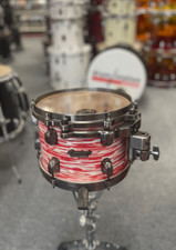 Tama Starclassic Maple Tom „Red/White Oyster" 10x7“,  Smoked Black Nickel HW