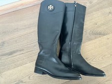 Wneu Damen Stiefel Schuhe Leder Designer Original Tory Burch Gr. 39