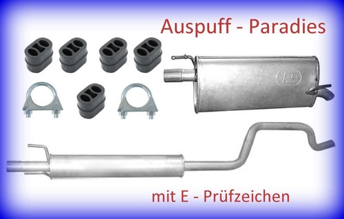 Auspuffanlage abgasanlage für - abgasanlage,