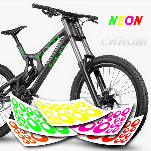 Blasen kreise neon - |,