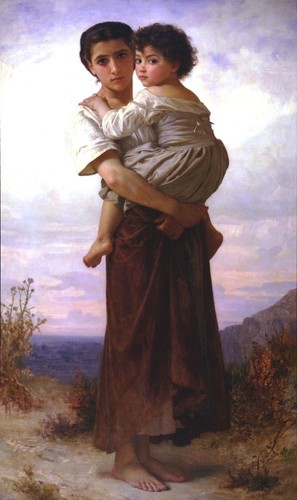 Bouguereau jeunes bohemiennes - bouguereau,